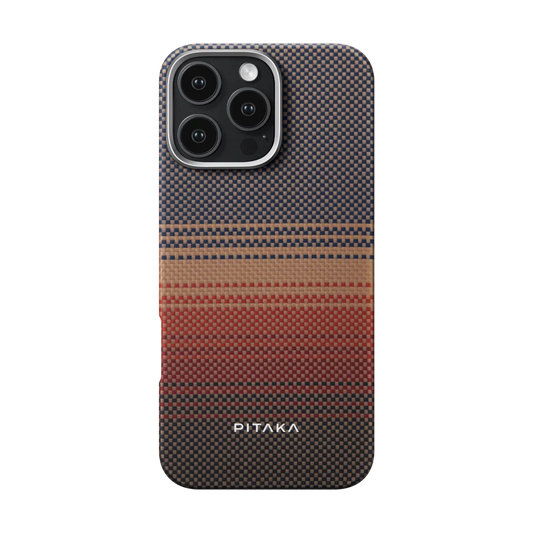 Pitaka Tactile Woven Case for iPhone 16 Series -Sunset