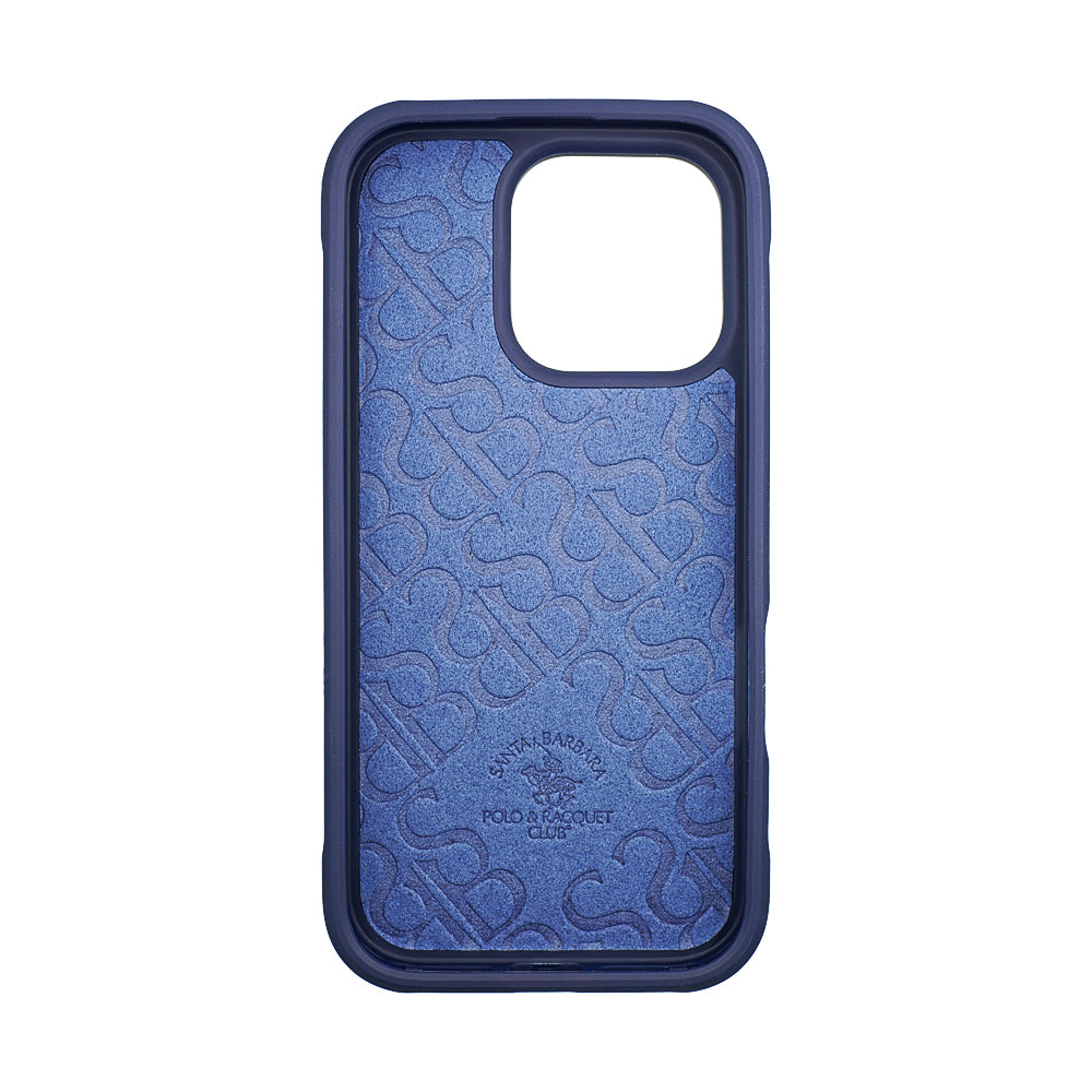 Santa Barbara Polo & Racquet Club Sagar Series Case for iPhone 16 Series - Navy