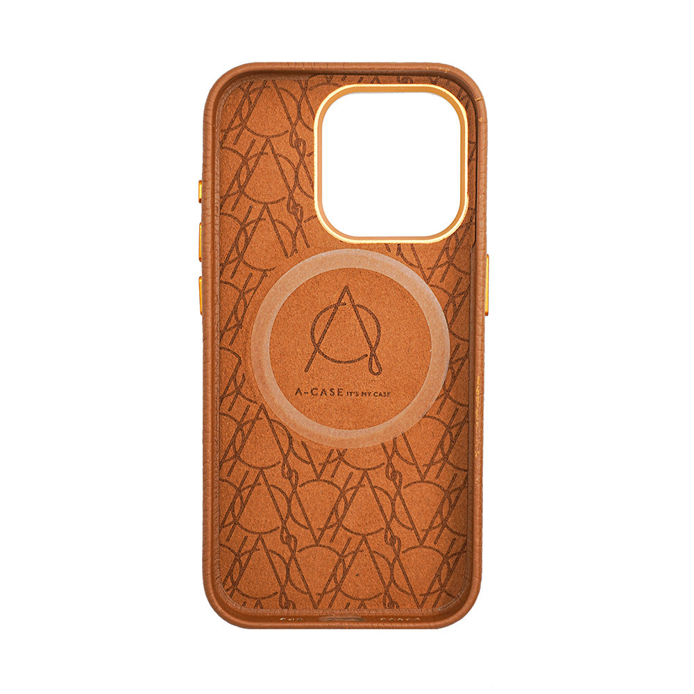 Amur Leather Case For iPhone 15 Series – Brown