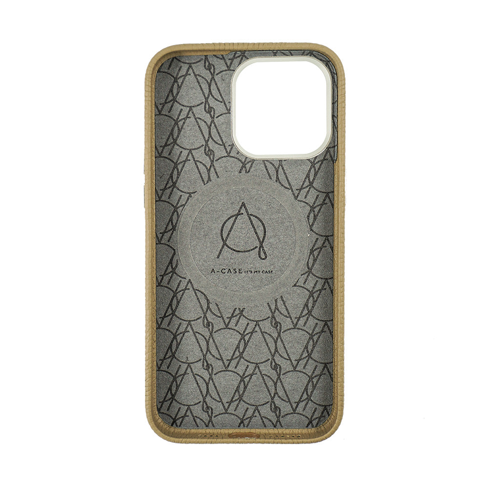 Amur Leather Case For iPhone 15 Series – Titanium