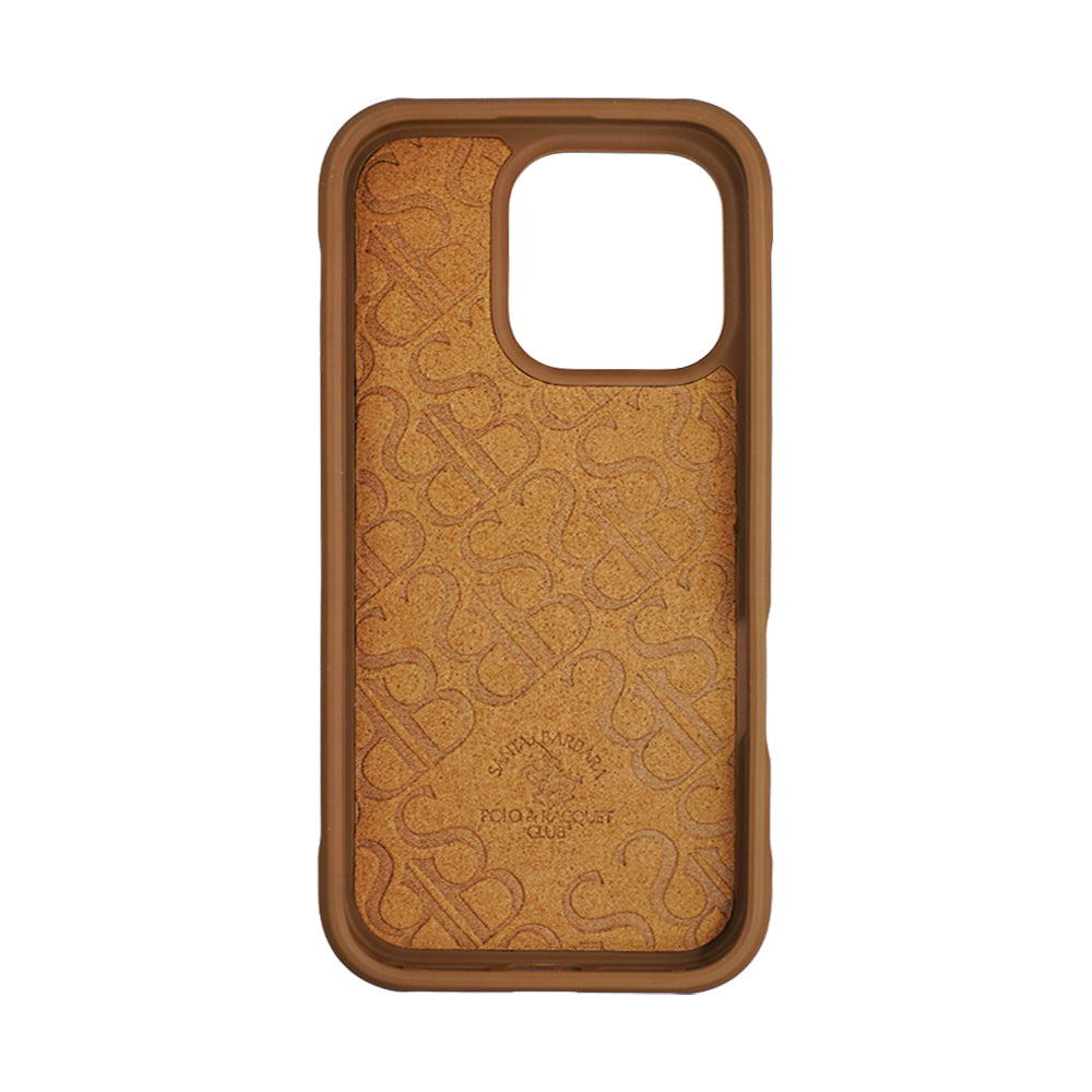 Santa Barbara Polo & Racquet Club Virgil Series Case for iPhone 16 Series - Brown