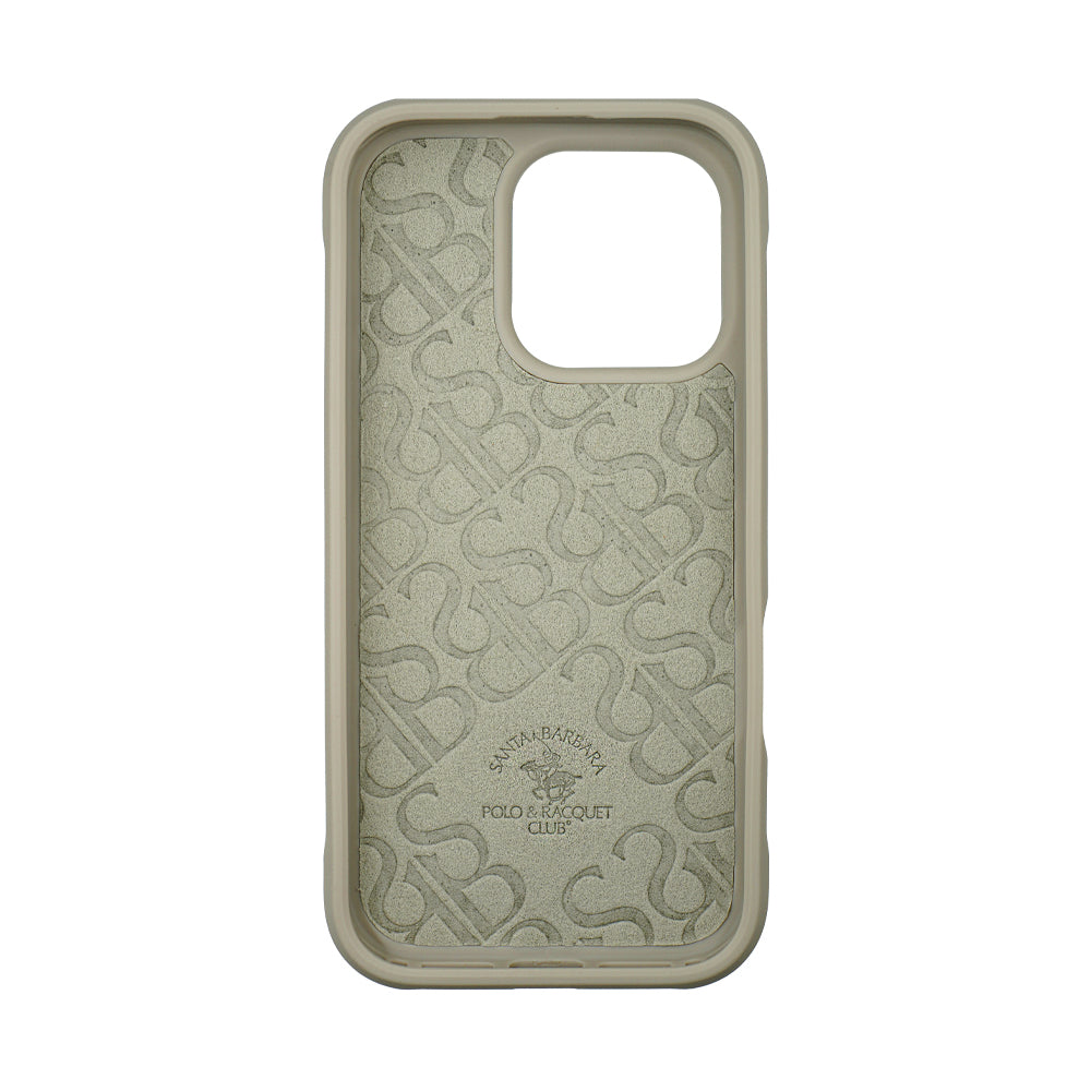 Santa Barbara Polo & Racquet Club Sagar Series Case for iPhone 16 Series - Beige