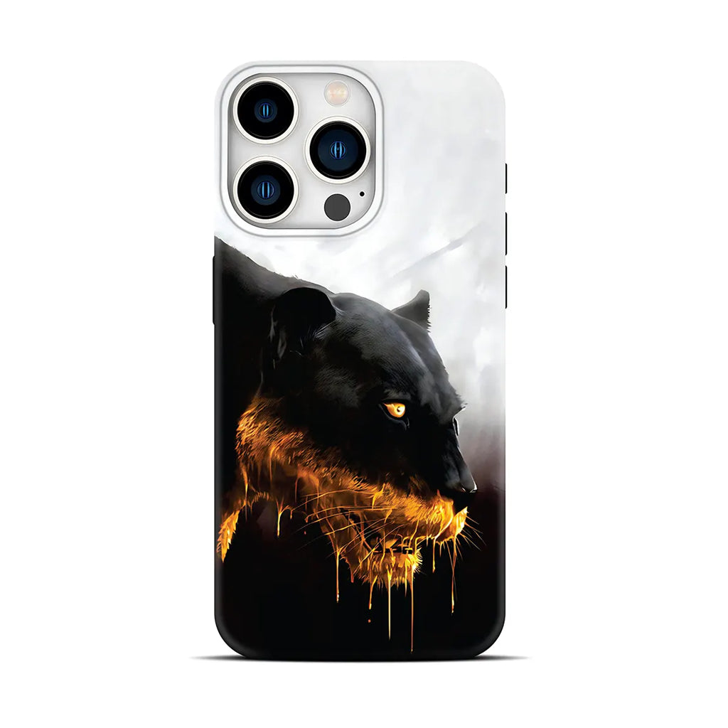 Wild Series IMD Printed Protective Case for Apple iPhone 15 Pro Max-(Jaguar)