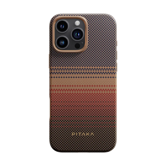 Pitaka Military-Grade Protective Case for iPhone 16 Series- Sunset