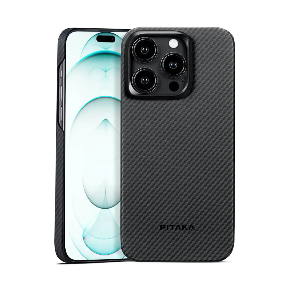 Pitaka MagEZ Case 4 Black/Grey (600D) iPhone 15 pro