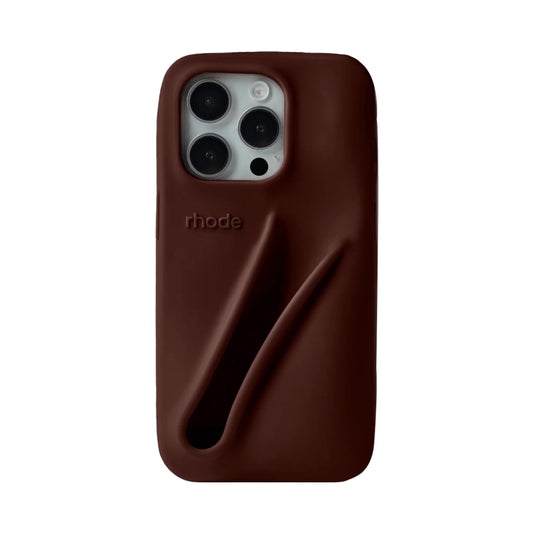 Rhode Lip Case iPhone 16 Pro Max ( Case Only ) - Brown
