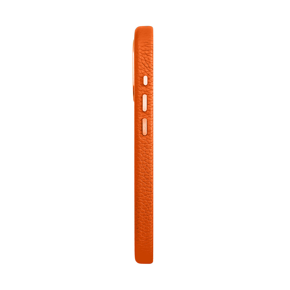 Amur Leather Case For iPhone 15 Series – Orange