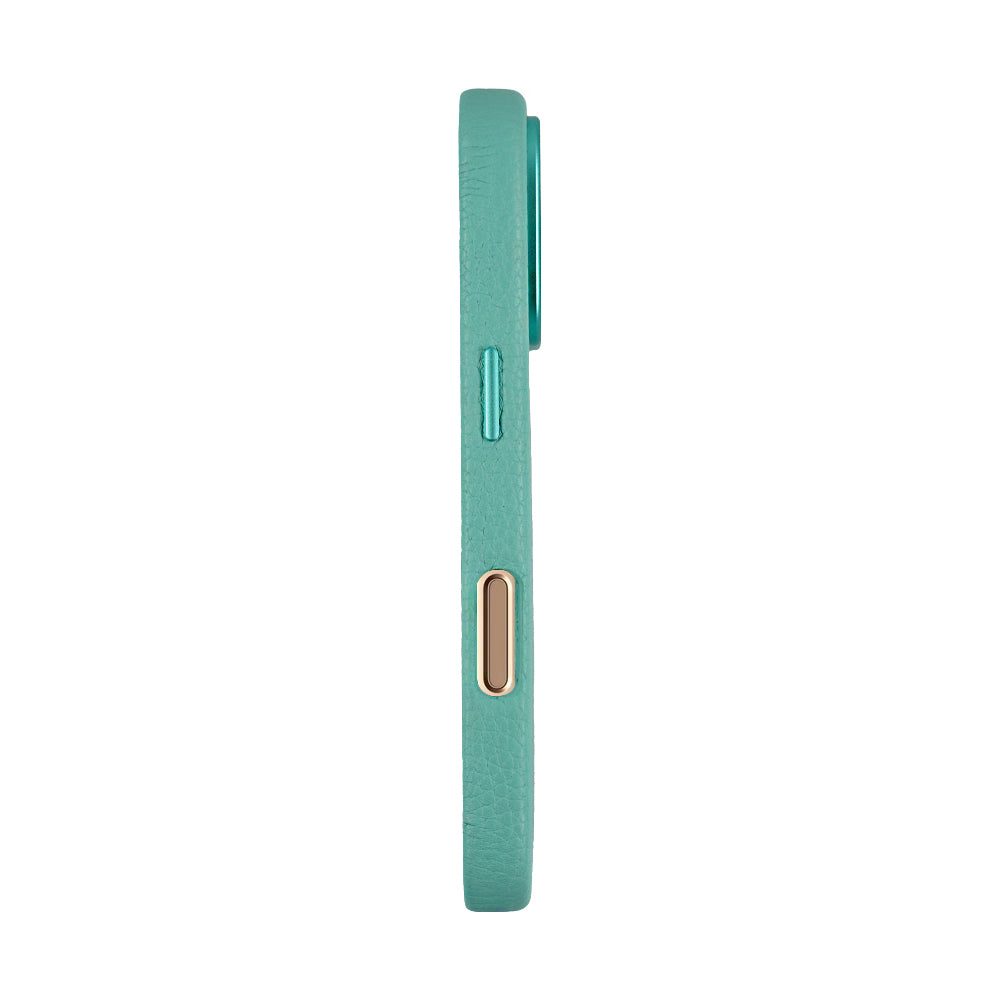 A-case Amur Genuine Leather case for iPhone 16 Series - Tiffany