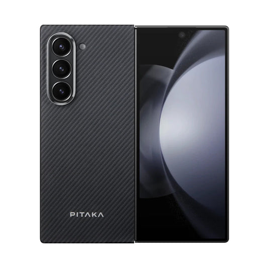 Pitaka Tactile Woven Case for Samsung Z Fold 6 - Black