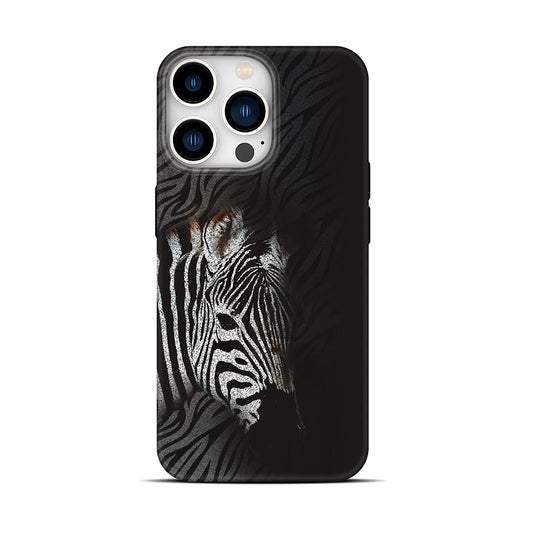 Wild Series IMD Printed Protective Case for Apple iPhone 15 Pro Max-(Zebra)